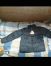 森馬（Semir）輕松羽絨|羽絨服男三防外套發(fā)熱保暖面包服冬2025新款抗靜電 【高倍充絨】黑色（灰鴨絨）90001 M 曬單實(shí)拍圖