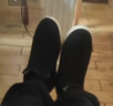 加厚保暖男棉鞋黑色復(fù)古布棉鞋老人棉鞋老北京布鞋厚底軟底爸爸鞋 黑色 40 曬單實拍圖
