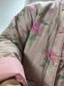 蕉京新中式國風(fēng)棉服覆古印花棉麻棉服女2025冬季對襟盤(pán)扣加厚保暖外套 粉紅色(少量) XL [建議125-145斤] 曬單實(shí)拍圖