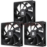 Thermalright(利民)  TL-C12C X3 黑色12cm性能級風(fēng)壓扇 4PIN PWM S-FDB軸承 1550轉(zhuǎn)速 三連包套裝 曬單實拍圖