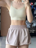 lululemon丨Like a Cloud女士長(cháng)款運動(dòng)內衣B/C*羅紋速干 LW2D03S 橡木棕 M /8 曬單實(shí)拍圖