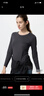 優(yōu)衣庫女裝HEATTECH圓領(lǐng)T恤/長(cháng)袖保暖衣秋衣內衣478938 478940 478938/09黑色 M 曬單實(shí)拍圖
