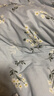潔麗雅100%全棉被套印花純棉套件床上用品四件套單雙人學(xué)生宿舍三件套 那年花開(kāi)（100%新疆精梳綿） 單被套200*230cm 曬單實(shí)拍圖