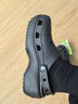 卡駱馳（crocs）經(jīng)典云朵Clog女沙灘洞洞鞋涼拖鞋206750 206750-001  36  曬單實(shí)拍圖
