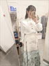 歐迪惠（Oudihui）馬面裙女春秋2025新款夏季新中式連衣裙子女國風(fēng)漢服女裝日常套裝 套裝 M 曬單實(shí)拍圖