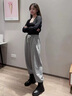 Ehangy厚底馬丁靴女2025秋冬新款靴子英倫風(fēng)真皮高跟小個(gè)子配裙子短靴 棕色單里 38 曬單實(shí)拍圖