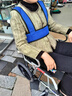 約束帶捆綁帶 輪椅安全帶約束帶束縛帶防下滑固定帶牽引器單人可調固定癱瘓老人 雙背帶輪椅安全帶 曬單實(shí)拍圖