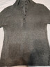 德瑪納【噴色漸變藝術(shù)】秋季高智感釘扣翻領(lǐng)線(xiàn)衫纖絨紗氣質(zhì)針織衫女上衣 曬單實(shí)拍圖