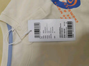 迷你巴拉巴拉男童T恤2025秋撞色長(cháng)袖寶寶上衣【假兩件】 奶白10501 110 cm 曬單實(shí)拍圖