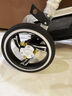 紐貝耳newber嬰兒車推車 遛娃車 0-3歲可坐可躺 雙向 輕便折疊 黑白 防風罩+防蚊罩+護脊板 曬單實拍圖