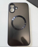 奶小鴨（NEYAA）【AG磨砂】適用蘋(píng)果16手機殼 iphone16保護套magsafe磁吸充電超薄磨砂全包防摔男女款 石墨黑 曬單實(shí)拍圖