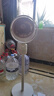 海爾（Haier）空氣循環(huán)扇大風(fēng)量搖頭電風(fēng)扇抑菌凈化語(yǔ)音風(fēng)扇家用臺式落地扇輕音臥室節能風(fēng)扇柔風(fēng)輕羽扇電風(fēng)扇 【全自動(dòng)搖頭】遙控循環(huán)扇HFX-Y2367A 曬單實(shí)拍圖