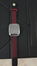 適用蘋(píng)果Watch 10表帶Apple watchS9 運動(dòng)硅膠透氣蘋(píng)果表帶八代高級耐克Nike男生女生手表替換腕帶 k5黑配紅*液態(tài)硅膠*親膚手感 watchs【42/44mm】L碼240mm長(cháng) 曬單實(shí)拍圖