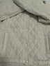 夾棉輕薄棉衣女小香風(fēng)外套秋冬新款氣質(zhì)休閑減齡連帽棉服上衣棉襖 卡其色 XL 106-120斤 曬單實(shí)拍圖