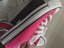匡威（Converse）官方 All Star男女低幫帆布鞋西瓜紅玫紅色A06569C A06569C 37 曬單實(shí)拍圖