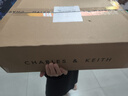 CHARLES&KEITH子母鏈條大容量流浪包托特包單肩斜挎包女包生日禮物CK2-40671449 Black黑色 L 曬單實(shí)拍圖