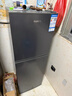 榮事達（Royalstar）冰箱雙開(kāi)門(mén)租房用小型 迷你一級能效冷藏冷凍出租房家用電冰箱 98A168【一級能效，三天約一度電】灰 曬單實(shí)拍圖