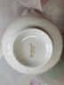 Remec金禹瑞美骨瓷純白花語(yǔ)5英寸高腳飯碗4個(gè)裝 陶瓷碗 碗 曬單實(shí)拍圖