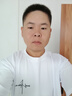 啄木鳥【2件裝】短袖T恤男士夏季冰絲涼感潮流半袖青年寬松休閑五分上衣 草書字白色+MP黑色 (2件裝） 2XL (建議體重140-155斤左右） 曬單實(shí)拍圖