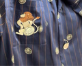 野獸派家居（tbh）【龔俊同款】都市野獸獅子星光緞家居服套裝四季可外穿情侶睡衣 獅子星光緞長(cháng)款家居服 許愿幣 M 曬單實(shí)拍圖