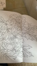 養心齋原大白描畫(huà)譜-牡丹小品 曬單實(shí)拍圖