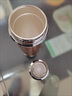 ZSR七夕禮物高端送禮銀杯子999純銀水杯食用銀保溫泡茶杯教師節(jié)禮物 上善若水(銀色)純銀內(nèi)膽 曬單實拍圖