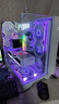 LIANLI聯(lián)力包豪斯O11 Vision Compact 海景房臺式電腦機箱 白色 /三面玻璃/中塔機箱/ 曬單實(shí)拍圖