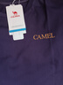 駱駝（CAMEL）風(fēng)速干T神跑步運動(dòng)女士圓領(lǐng)長(cháng)袖T恤上衣 C25CA4L0038 桑紫紅 M 曬單實(shí)拍圖
