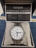 西鐵城（CITIZEN）光動(dòng)能不銹鋼表帶商務(wù)休閑大氣日歷星期顯示男表BM8550-81A 曬單實(shí)拍圖