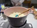 拓進(jìn)姜妍同款德式陶瓷斜角家用湯鍋蒸煮燉鍋雙耳火鍋電磁爐燃?xì)?德式斜角湯鍋蓋+鍋鏟+湯勺 20cm 曬單實(shí)拍圖