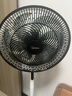 美的（Midea）【品質(zhì)推薦】七葉輕音柔風(fēng)電風(fēng)扇/家用省電落地扇/臺式電扇/廣角搖頭節能宿舍大風(fēng)量節能小型風(fēng)扇 黑白色升級款 曬單實(shí)拍圖