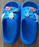 多妙屋兒童拖鞋男童夏季防滑家居浴室內EVA軟底小孩涼鞋 250007BL 曬單實(shí)拍圖