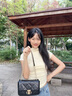 CinvaiKrose通勤包包女包2025年新款斜挎包女士單肩菱格鏈條包生日禮物送女友 黑色Black【小號】送女友老婆走心 曬單實(shí)拍圖