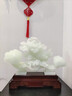 聚善緣百財如意白菜擺件玉如意招財客廳辦公室酒柜大氣裝飾喬遷開(kāi)業(yè)禮品 正品大號青玉色長(cháng)39.5寬11高32cm 曬單實(shí)拍圖