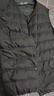 無(wú)印良品（MUJI）男式 輕量羽絨便攜式 背心  黑色 L  曬單實(shí)拍圖