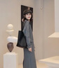 蔓爾依連衣裙女裝秋季2025新款秋裝大碼穿搭一整套減齡衣服套裝衛(wèi)衣裙子 灰色套裝 M 建議90-100 曬單實拍圖