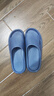 【踩屎感居家拖鞋】浴室男女拖鞋輕便防滑居家涼拖鞋鞋子男 深藍色 40-41 曬單實(shí)拍圖