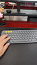 羅技（Logitech）時(shí)尚系列 K380 鍵盤(pán) 藍牙辦公鍵盤(pán) 無(wú)線(xiàn)鍵盤(pán) 女友 便攜超薄鍵盤(pán) 筆記本鍵盤(pán) 黑灰色 曬單實(shí)拍圖