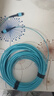 諾可信（Nokoxin）MPO-MPO光纖跳線(xiàn)母頭多模8芯12芯 OM3/OM4集束B(niǎo)極性兼容MTP 40G/100G跳線(xiàn) MPO-MPO多模8芯40G OM3 3米 曬單實(shí)拍圖