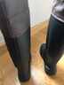 回力雨鞋男女防滑戶(hù)外雨林徒步趕海折疊防水耐磨膠鞋雨靴套鞋1003黑42 曬單實(shí)拍圖