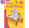 Jolly Phonics Pupil Book 1快樂(lè )自然拼讀學(xué)生課本1（彩色版）（印刷體）- 修訂版 英文原版進(jìn)口教材教輔參考書(shū) 曬單實(shí)拍圖