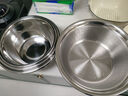 維艾（Newair）不銹鋼盆五件套調(diào)料盆淘米洗菜盆和面盆瀝水籃沙拉盆米篩味斗套裝 曬單實(shí)拍圖