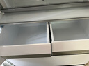 美的（Midea）M60系列520小機皇白色超薄嵌入式多門(mén)家用冰箱法式大容量除菌凈味雙系統底部散熱電冰箱 BCD-520WUFPZM(E)海貝白 曬單實(shí)拍圖