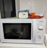 美的（Midea）快捷微波爐 家用小型 360°轉(zhuǎn)盤加熱 旋鈕操控 易潔內(nèi)膽（M1-L213B） 曬單實(shí)拍圖