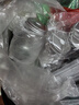 SHUANG YU一次性奶茶杯胖胖杯塑料瓶360ml*10套【配貼紙+吸管】飲料杯子 曬單實(shí)拍圖