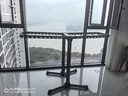 華峰晾衣架落地折疊陽(yáng)臺曬衣架翼型簡(jiǎn)易室內掛衣架加厚鋁合金衣架掛架 【灰1.6m 】 50掛孔+8夾 曬單實(shí)拍圖