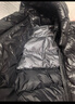京東京造【眾籌首發(fā)】進(jìn)口白鵝絨服短款羽絨服女冬季外套 曜石黑 M 曬單實(shí)拍圖