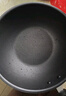 九陽(yáng)（Joyoung）炒鍋不粘鍋 平底炒菜鍋 輕油少煙煎鍋電磁爐燃氣灶通用32cm  曬單實(shí)拍圖