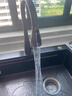 TOSO日式廚房水槽大單槽洗菜盆一體盆304不銹鋼臺上中下淘菜洗手碗池 米粒微晶5MM款-圓形抽拉龍頭頂配 680*450MM 曬單實(shí)拍圖
