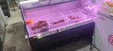 澳柯瑪鮮肉柜熟食柜 商用冷藏保鮮冷藏展示柜 生鮮肉三文魚(yú)臥式冷柜 點(diǎn)菜平面弧形玻璃島柜涼菜鹵菜冰柜 1.5米 （弧形）深灰色全籃筐直冷2-8度 曬單實(shí)拍圖